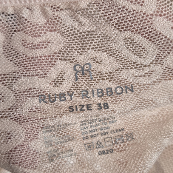 Ruby Ribbon Lace Demiette - Picture 5 of 5